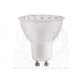 žárovka LED reflektorová bodová, 7W, 580lm, GU10, teplá bílá, COB