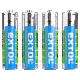 baterie zink-chloridové, 4ks, 1,5V AAA (LR03)