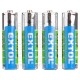 baterie zink-chloridové, 4ks, 1,5V AA (LR6)