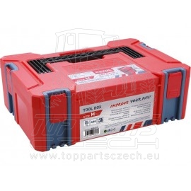 box plastový, M velikost, rozměr 443x310x151mm, ABS