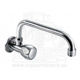 baterie umyvadlová, na studenou vodu, ram. 20cm, chrom, chrom, keramický ventil