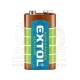 baterie alkalické, 1ks, 9V (6LR61)