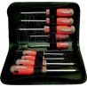 Sady přesn&yacute;ch &scaron;roubov&aacute;ků PRO-TORQ 12 ks + TORX 9 ks