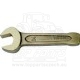 Maticový rázový nejiskřivý klíč 30mm, délka 185 Kennedy