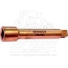 Nejiskřivý nástavec pro hlavice 1/2", délka 125mm čtyřhran Kennedy (KEN5757040K)