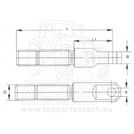 Hlava ojnice 129mm