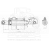 Hydraulick&yacute; 3 bod kat. 3 d&eacute;lka 575/750 H&Aacute;K/KLOUB