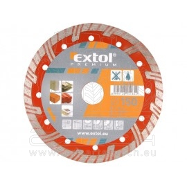 kotouč diamantový řezný turbo plus - suché i mokré řezání, 125x22,2mm