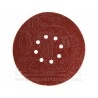 papír brusný výsek, suchý zip, bal. 10ks, 225mm, P80