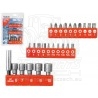 hroty, sada 26ks, 3x(-),4x(PH),3x(PZ),4x(HEX),6x(T),5x(nást.hl.)